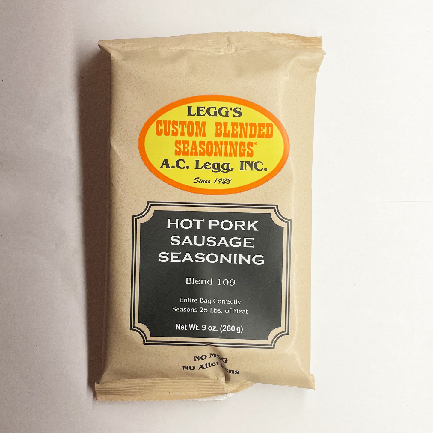 Blend #109 - Hot Pork Sausage Seasoning