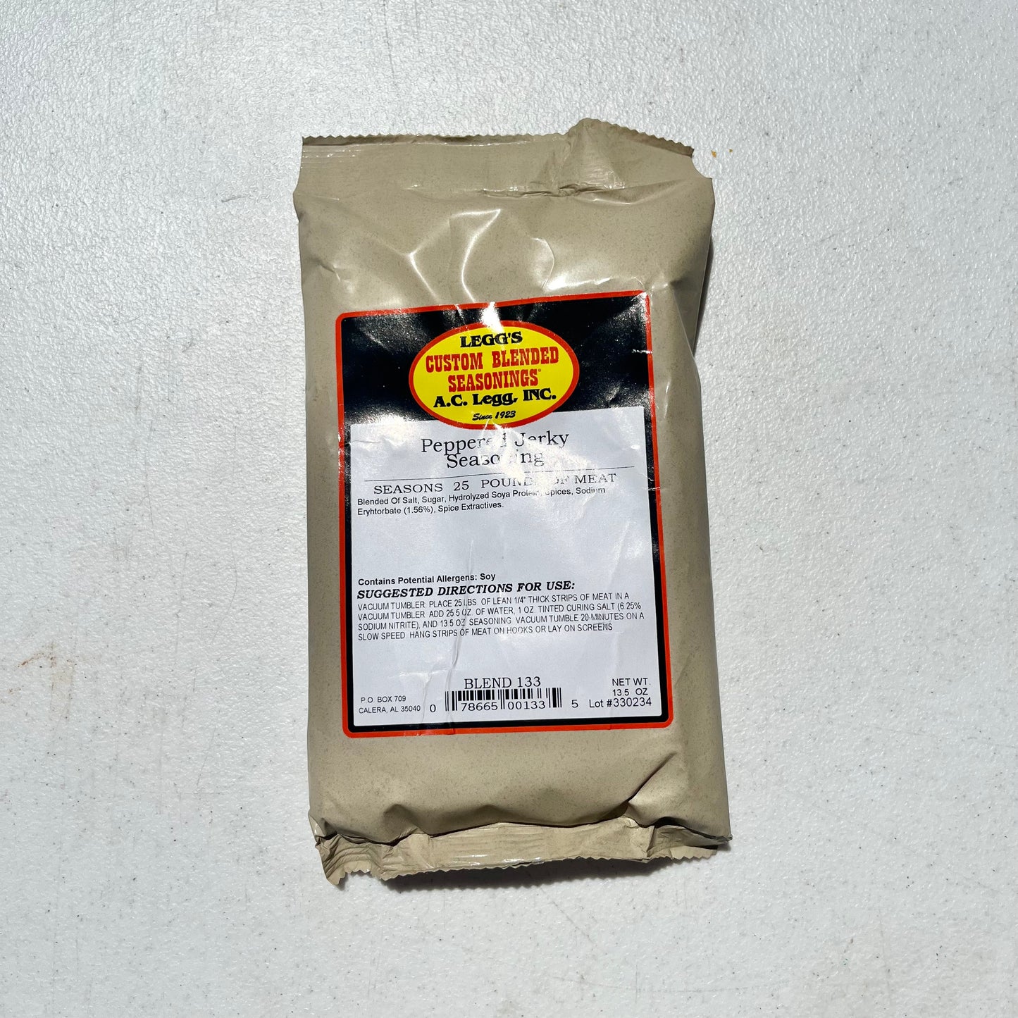 Blend #133 - Peppered Jerky Seasoning