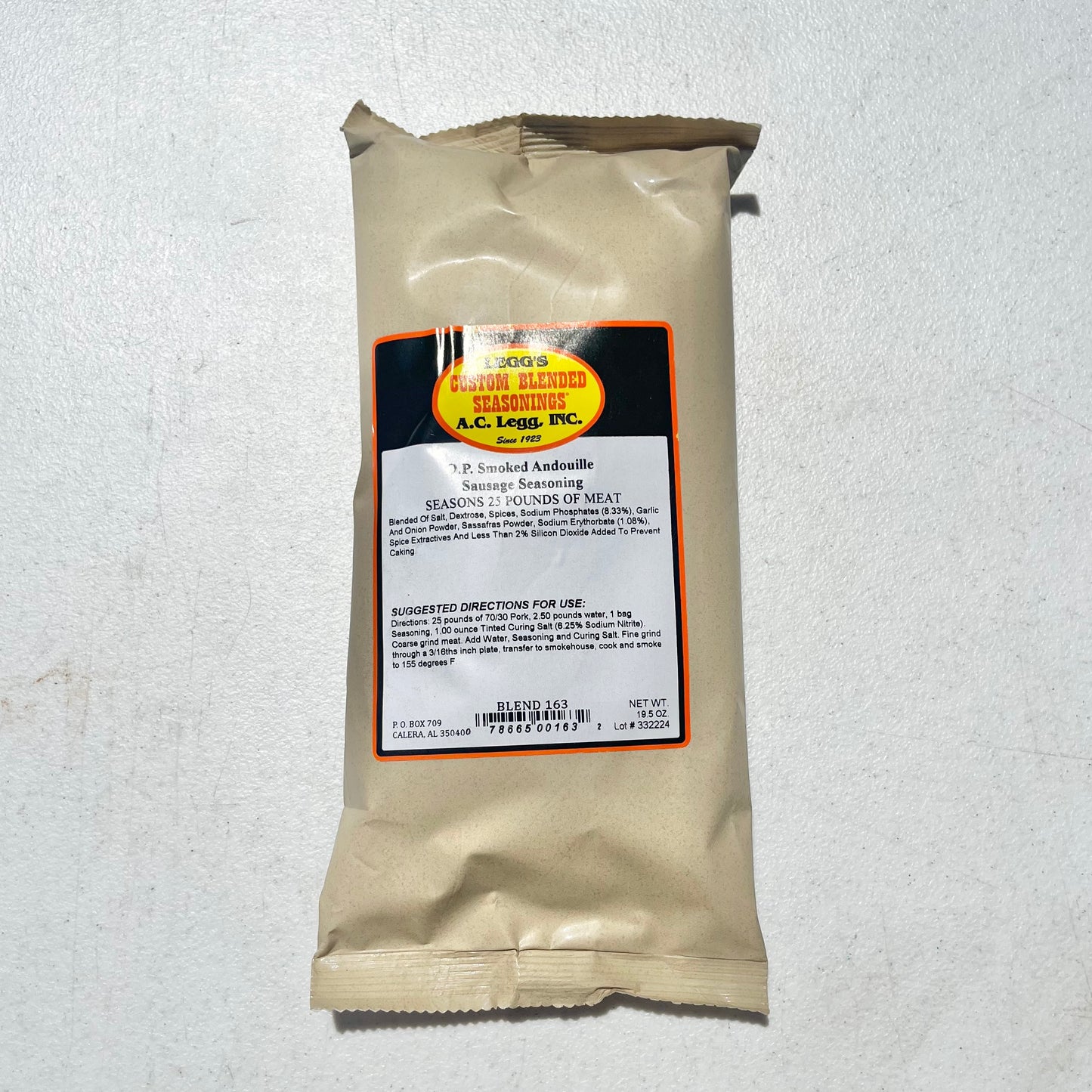 Blend #163 - Smoked Andouille Seasoning