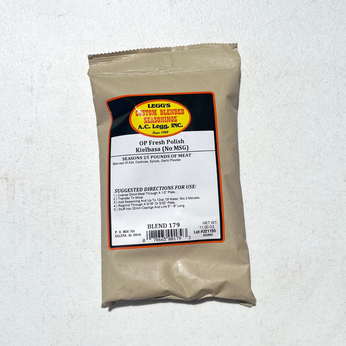 Blend #179 - Fresh Polish Kielbasa (No MSG)