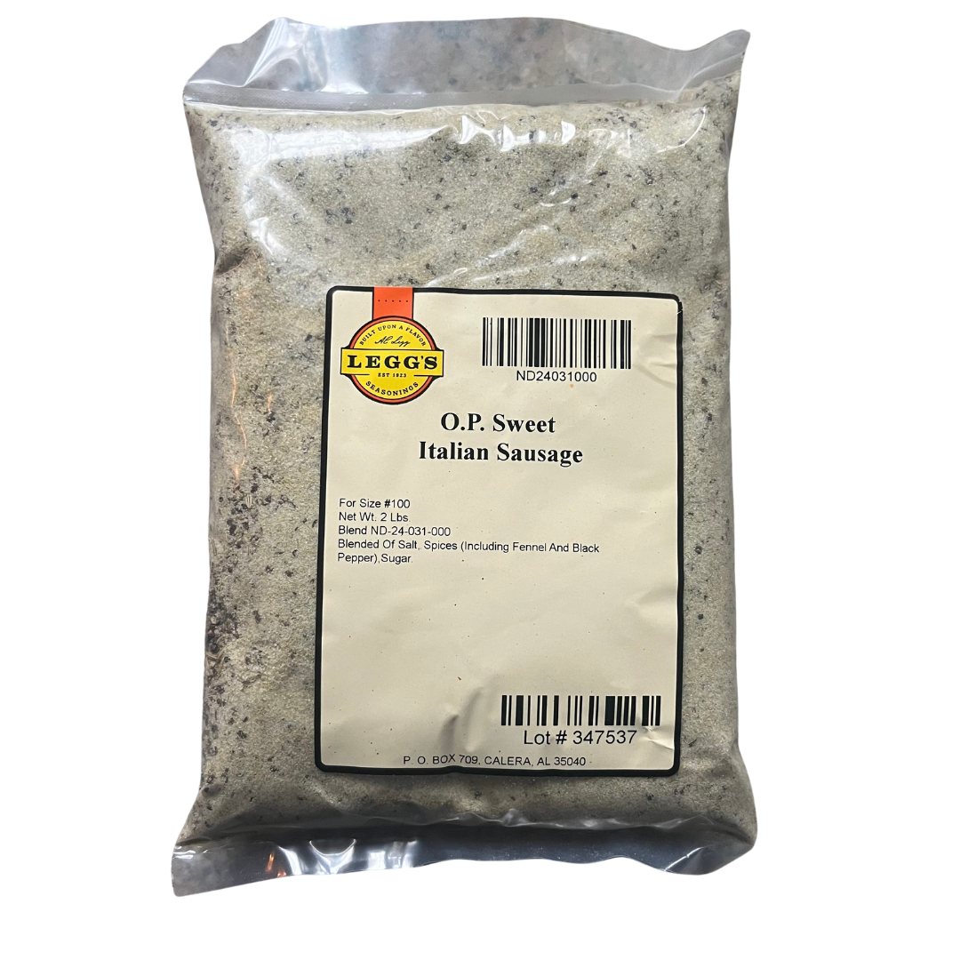 A.C. Leggs O.P. Sweet Italian Sausage Blend 101 - 100 lbs.
