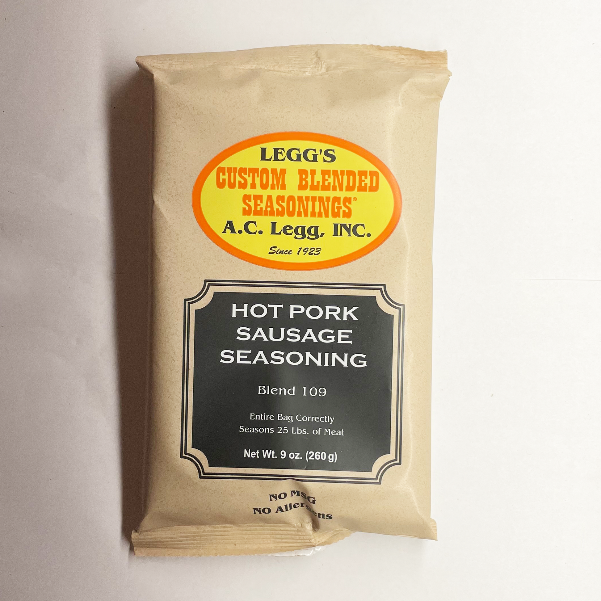 Blend #109 Hot Pork Sausage Seasoning - Main Image