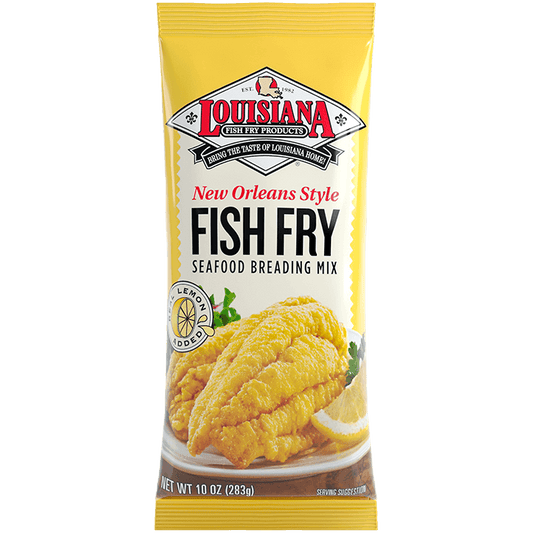 New Orleans Style Fish Fry with Lemon