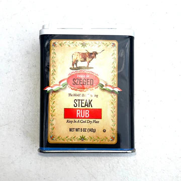 Pride of Szeged Steak Rub - 6/5 oz. Containers